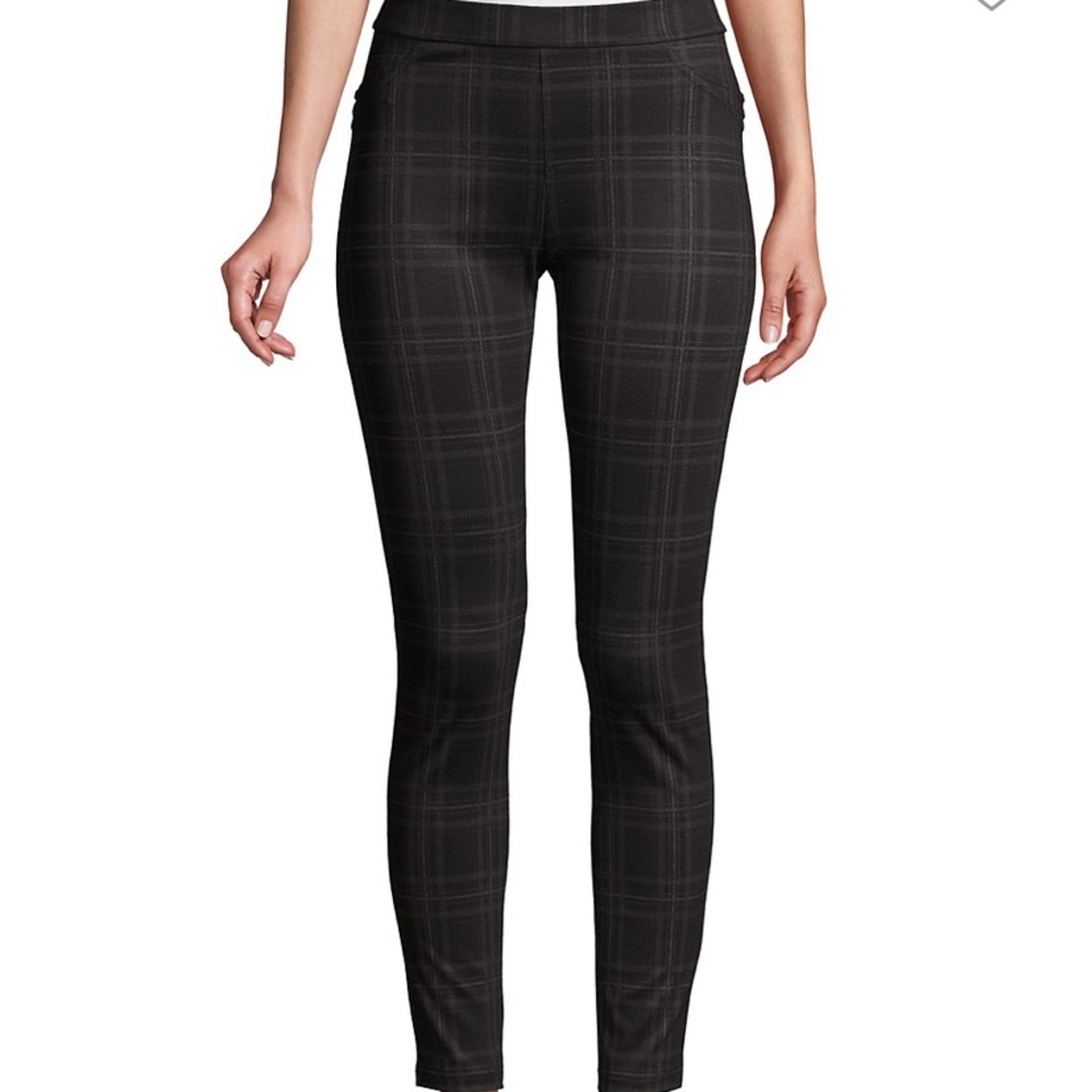 Sanctuary plaid pull-on pants